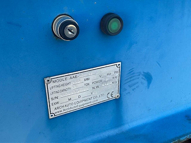 2015 arch auto wcm 1e 12 ton laadbrug - afbeelding 15 van  20