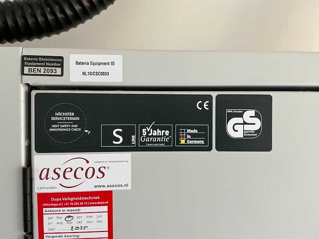 2015 asecos s-90.196.120 veiligheidskast en14470-1 - afbeelding 6 van  8