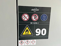 2015 asecos s-90.196.120 veiligheidskast en14470-1 - afbeelding 7 van  8
