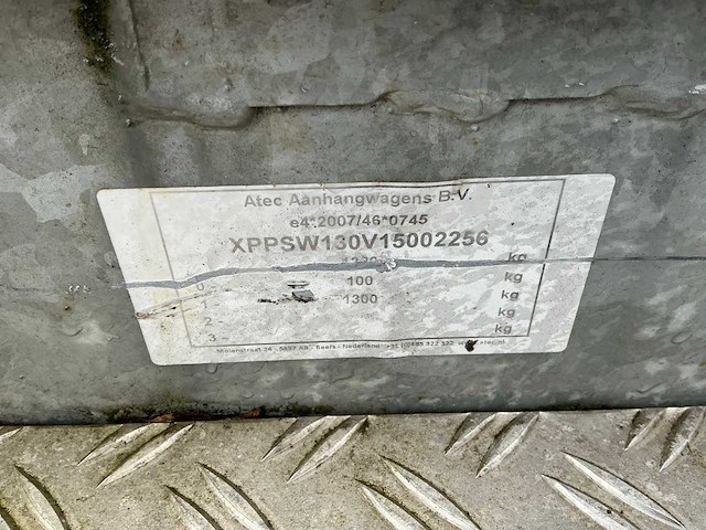 2015 atec / brouwer units sv 400 svp bodemsanerings aanhangwagen - afbeelding 13 van  20