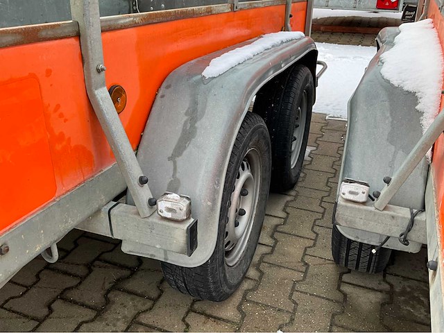 2015 atec eb2 2-1 dubbelas aanhangwagen - afbeelding 10 van  20