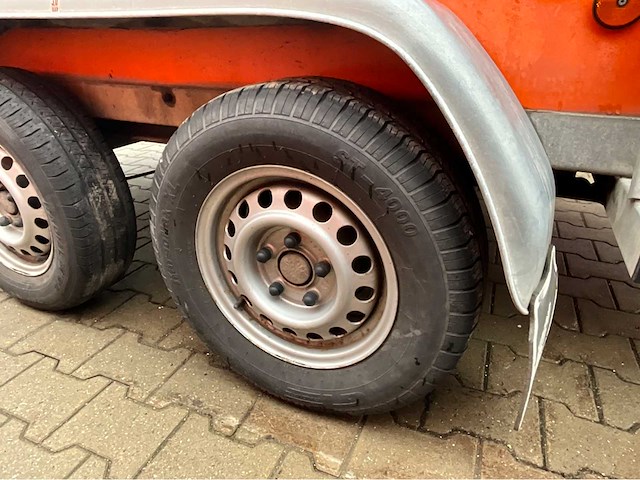 2015 atec eb2 2-1 dubbelas huif aanhangwagen - afbeelding 4 van  13