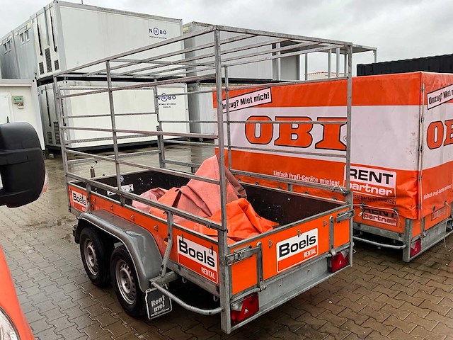 2015 atec eb2 2-1 dubbelas huif aanhangwagen - afbeelding 8 van  13