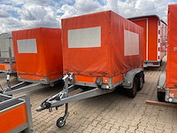 2015 atec eb2 2-1 dubbelas huifaanhangwagen - afbeelding 1 van  8