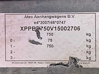 2015 atec eo1300 huifaanhangwagen - afbeelding 5 van  13