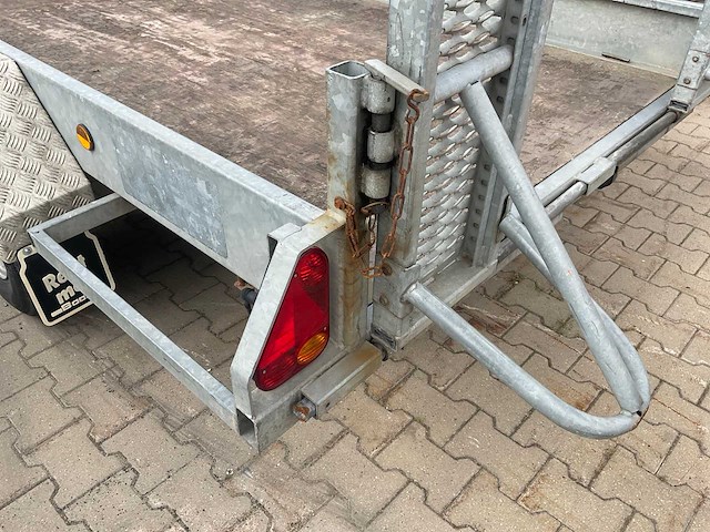 2015 atec mg1 3500 graafmachine transporter / voertuig aanhangwagen - afbeelding 5 van  18