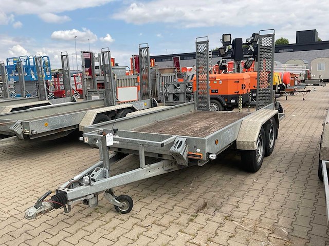 2015 atec mg1 3500 graafmachine transporter / voertuig aanhangwagen - afbeelding 1 van  18