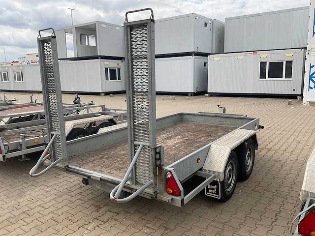 2015 atec mg1 3500 graafmachine transporter / voertuig aanhangwagen - afbeelding 13 van  18