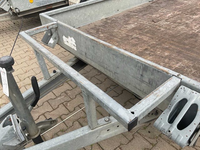 2015 atec mg1 3500 graafmachine transporter / voertuig aanhangwagen - afbeelding 18 van  18