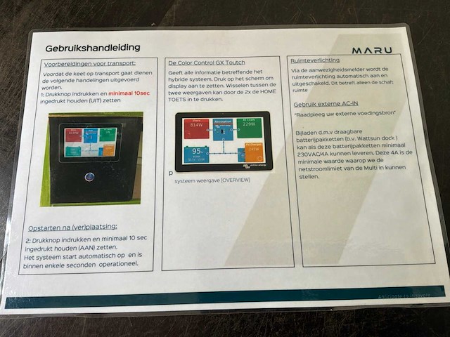 2015 atec mobiele schaftkeet met zonnepanelen en lithium accusysteem - afbeelding 18 van  41