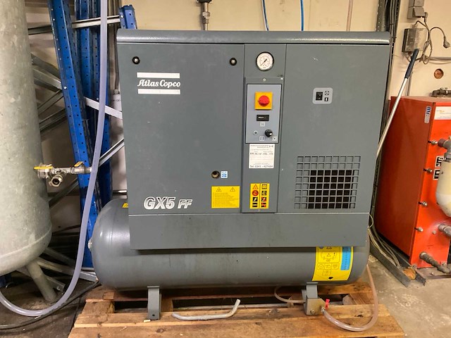 2015 atlas copco gx5 ff schroefcompressor - afbeelding 6 van  6