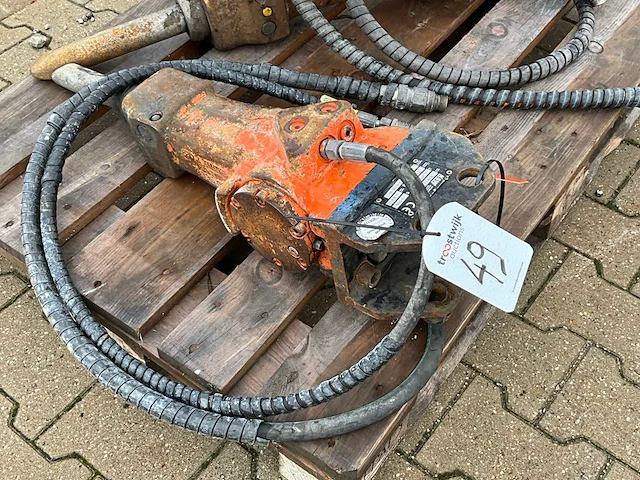 2015 atlas copco / ksw sb 52 / hp ac1 hydraulische sloophamer - afbeelding 2 van  8