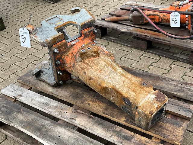 2015 atlas copco sb 202 hydraulische sloophamer - afbeelding 4 van  8
