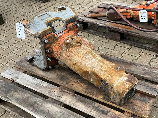 2015 atlas copco sb 202 hydraulische sloophamer - afbeelding 4 van  8