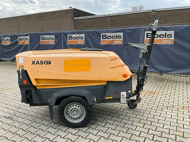 2015 atlas copco xas 67 dd pe compressor aanhangwagen - afbeelding 4 van  21
