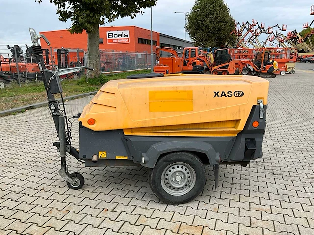 2015 atlas copco xas 67 dd pe compressor aanhangwagen - afbeelding 12 van  21