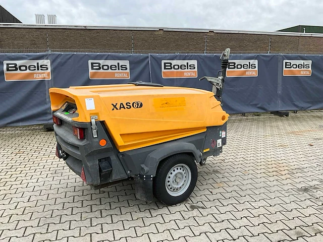 2015 atlas copco xas 67 dd pe compressor aanhangwagen - afbeelding 15 van  19