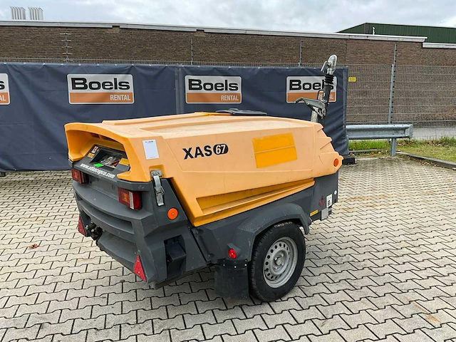 2015 atlas copco xas 67 dd pe compressor aanhangwagen - afbeelding 15 van  21