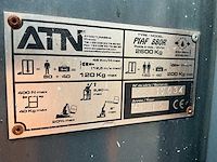 2015 atn piaf 880r hoogwerker - afbeelding 22 van  29