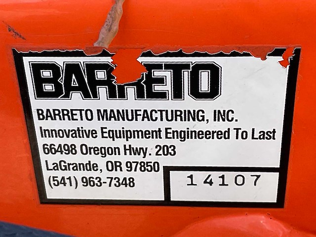 2015 barreto e1620b grondfrees - afbeelding 5 van  13