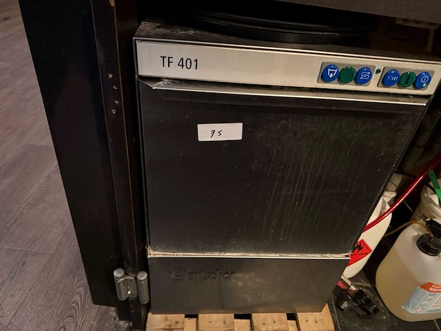 2015 bartscher tf401hp glazenspoelmachine - afbeelding 1 van  4