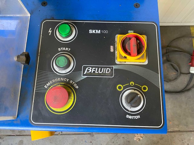 2015 bfluid skm 100 schilmachine - afbeelding 3 van  5