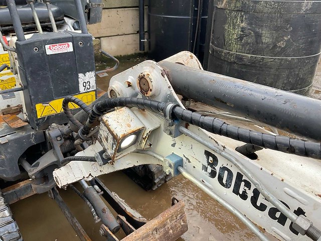 2015 bobcat e10 aaem minigraafmachine - afbeelding 4 van  23
