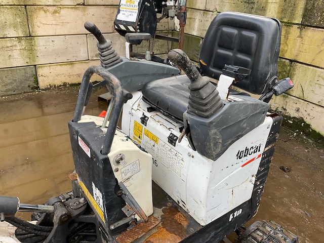 2015 bobcat e10 aaem minigraafmachine - afbeelding 14 van  23