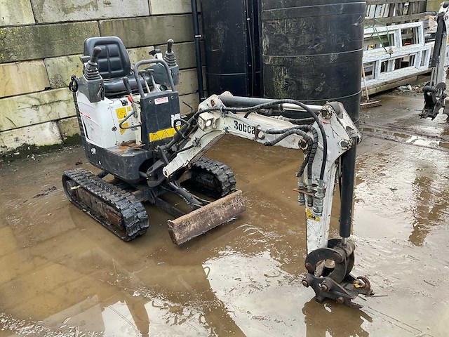 2015 bobcat e10 aaem minigraafmachine - afbeelding 12 van  23