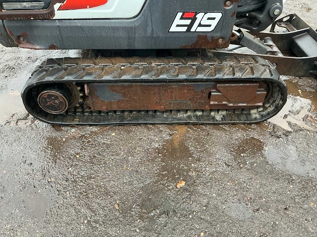 2015 bobcat e19 minigraafmachine - afbeelding 3 van  35