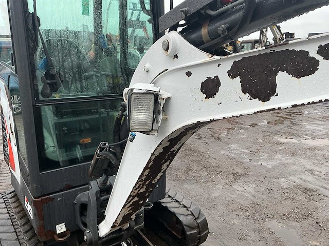 2015 bobcat e19 minigraafmachine - afbeelding 9 van  35