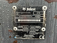 2015 bobcat e19 minigraafmachine - afbeelding 29 van  35