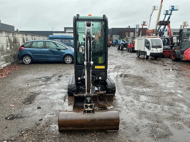 2015 bobcat e19 minigraafmachine - afbeelding 34 van  35