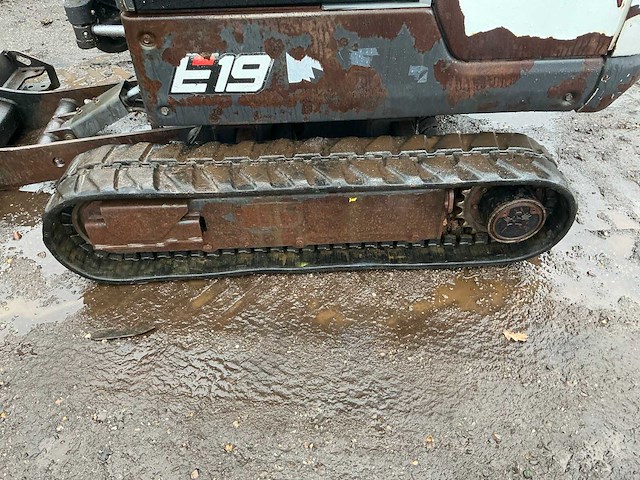 2015 bobcat e19 minigraafmachine - afbeelding 35 van  35