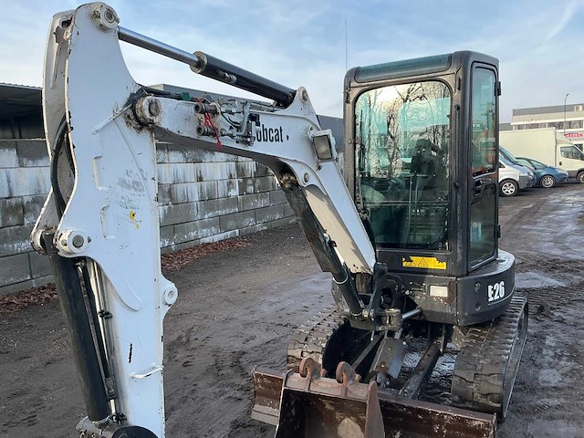 2015 bobcat e26 em minigraafmachine - afbeelding 7 van  23