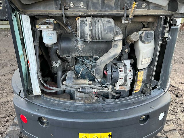 2015 bobcat e26 em minigraafmachine - afbeelding 24 van  33