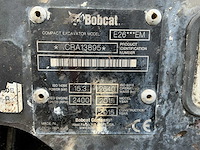 2015 bobcat e26 em minigraafmachine - afbeelding 28 van  33