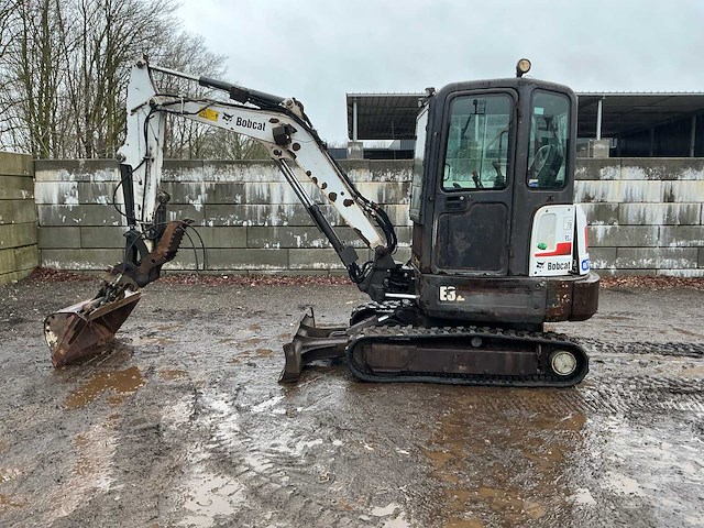 2015 bobcat e32 minigraafmachine - afbeelding 5 van  16