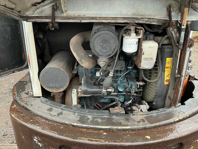 2015 bobcat e32 minigraafmachine - afbeelding 16 van  26