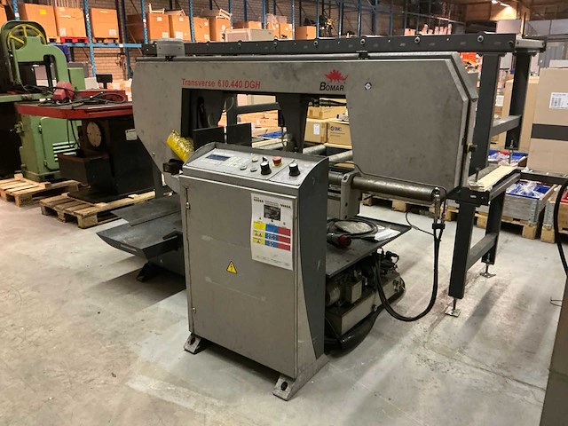 2015 bomar transverse 610.440 dgh metalen horizontale bandzaagmachine - afbeelding 5 van  11