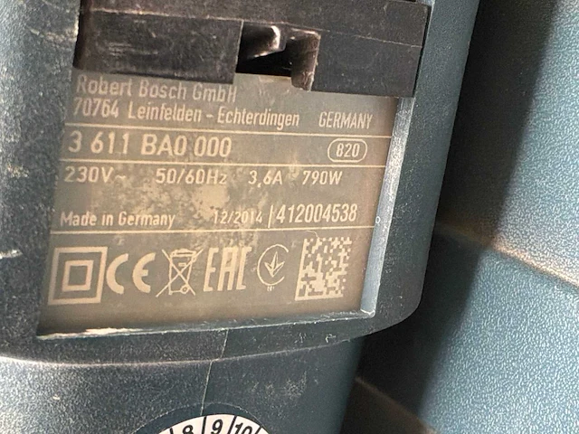 2015 bosch gbh 2-24 d boorhamer - 3kg sds-plus - afbeelding 4 van  5