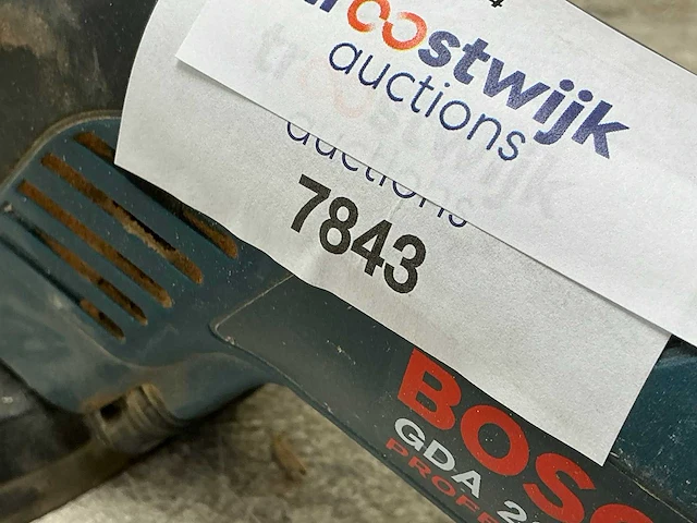 2015 bosch gda 280 e deltaschuurmachine - afbeelding 6 van  6