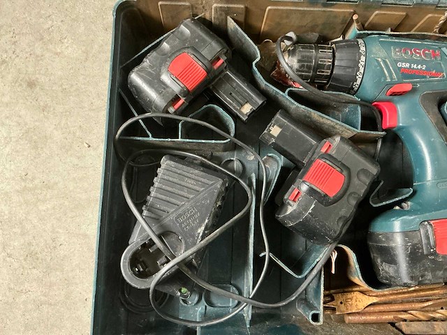 2015 bosch gsr 14.4-2 accu boormachine - afbeelding 3 van  6