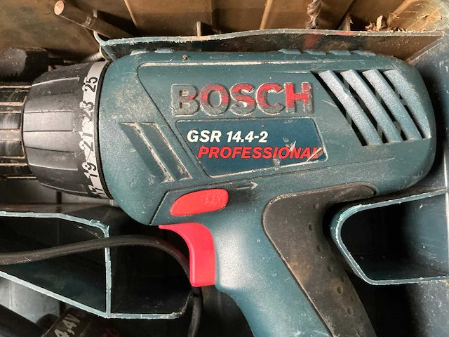 2015 bosch gsr 14.4-2 accu boormachine - afbeelding 4 van  6