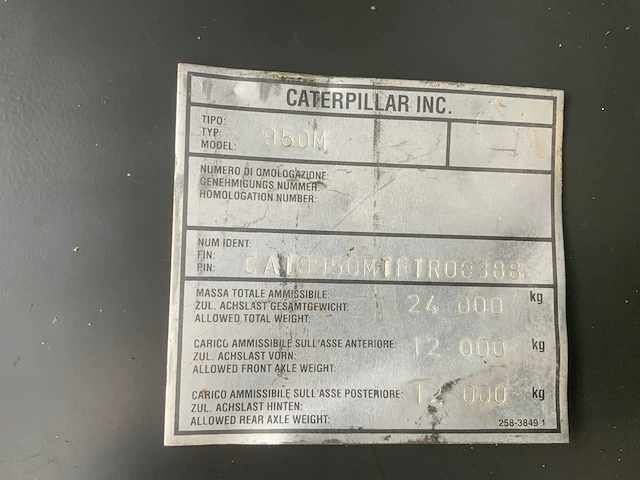 2015 caterpillar 950m shovel - afbeelding 11 van  58