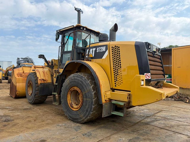 2015 caterpillar 972m wheel loader - afbeelding 1 van  10