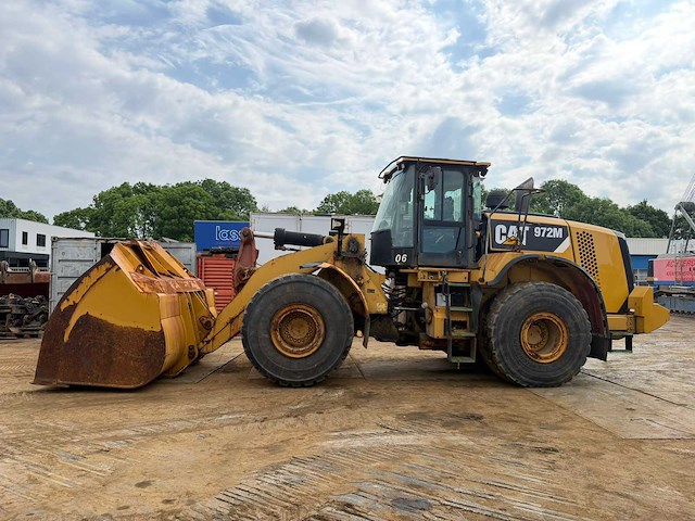 2015 caterpillar 972m wheel loader - afbeelding 3 van  10