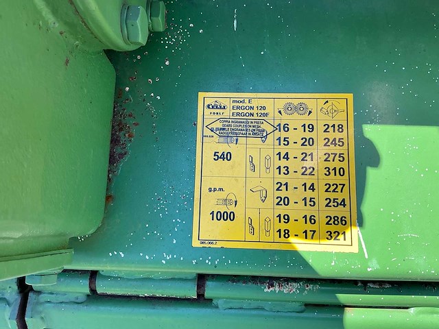 2015 celli e230 grondfrees - afbeelding 4 van  14