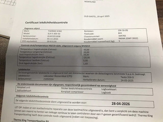 2015 chereau csd3 geconditioneerde oplegger - afbeelding 13 van  32