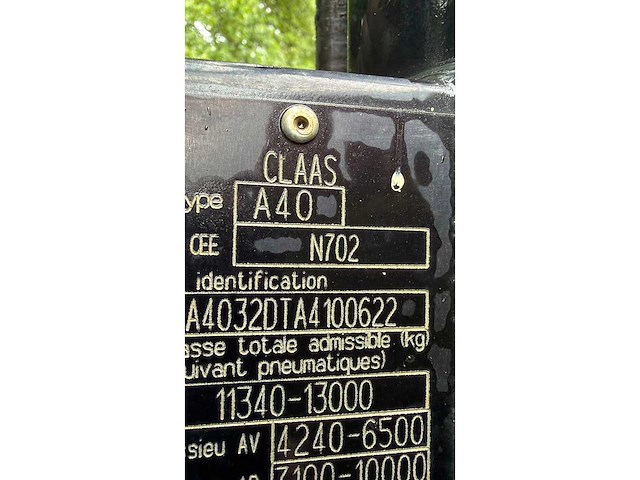 2015 claas axion 810 cebis cmatic vierwielaangedreven landbouwtractor - afbeelding 6 van  14